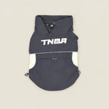 Club 08 Sleeveless Pet Vest on a warm linen background.