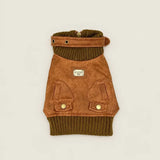 Heritage Rover Pet Vest on a warm linen background.