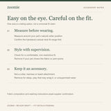 English supervised-wear and measurement guidance for the pet bandana.